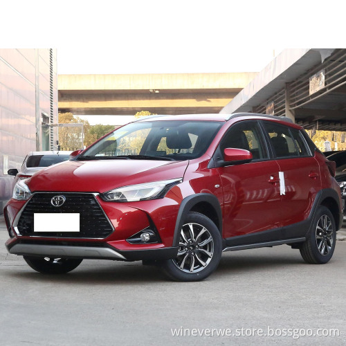 2022 πολυτελή Toyota Yaris l μεταχειρισμένα αυτοκίνητα αριστερά χέρια βενζίνη αυτοκινήτων 5 πόρτες 5 καθίσματα